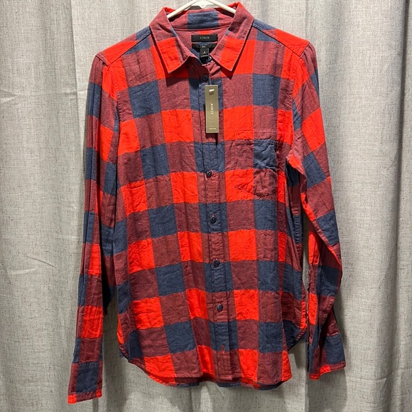 Jcrew Flannel Shirt *NWT* - Picture 1 of 5